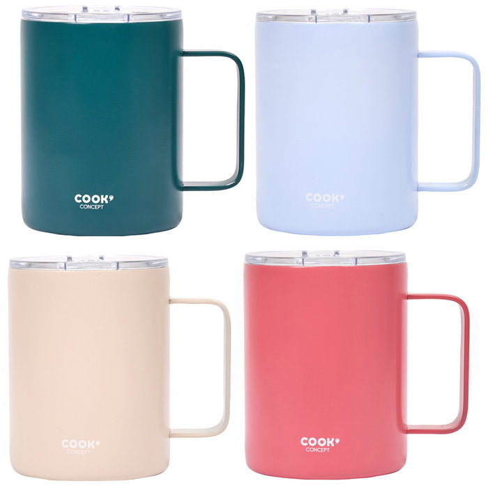 Cook Concept Mug Métal Classique 420 ml Cook Concept Mug Métal Classique 420 ml