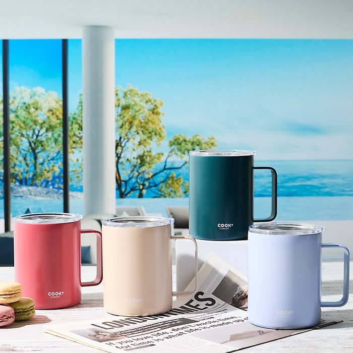 Cook Concept Mug Métal Classique 420 ml Cook Concept Mug Métal Classique 420 ml