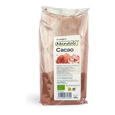 Mandole Cacao en poudre dégraissé bio 150g Mandole Cacao en poudre dégraissé bio 150g
