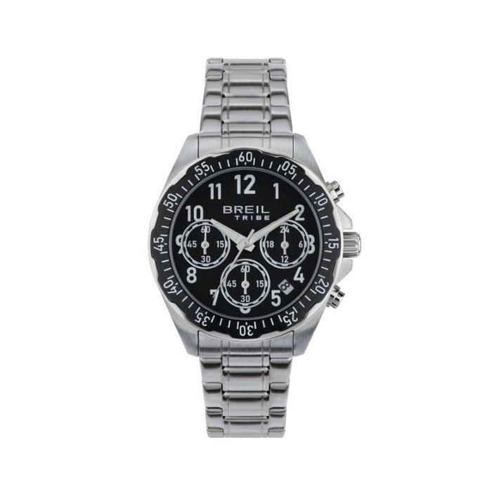 Montre Homme Breil EW0718 Noir Argenté (Ø 37 mm) Montre Homme Breil EW0718 Noir Argenté (Ø 37 mm)