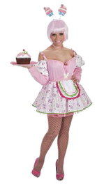 Creaciones Llopis Déguisement Cupcake pour Adultes Taille L