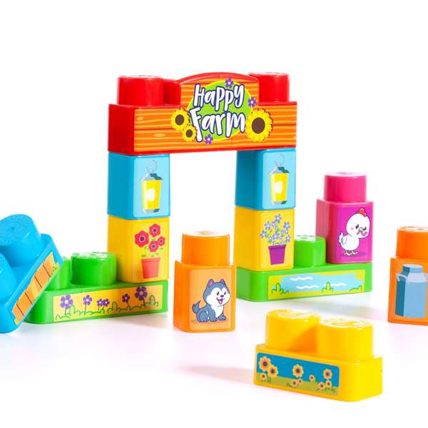 Molto Ferme d'activités musicales avec 8 jeux et 38 pièces - Jouet éducatif pour enfants à partir de 1 an - Produit en espagnol et anglais