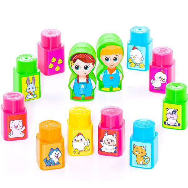 Molto Ferme d'activités musicales avec 8 jeux et 38 pièces - Jouet éducatif pour enfants à partir de 1 an - Produit en espagnol et anglais