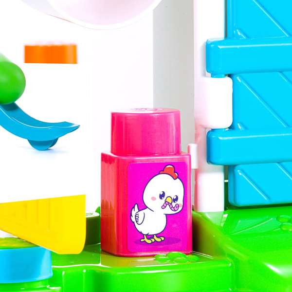 Molto Ferme d'activités musicales avec 8 jeux et 38 pièces - Jouet éducatif pour enfants à partir de 1 an - Produit en espagnol et anglais