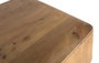 GINER Y COLOMER Table basse en bois de manguier naturel avec coins arrondis - Design moderne et épuré