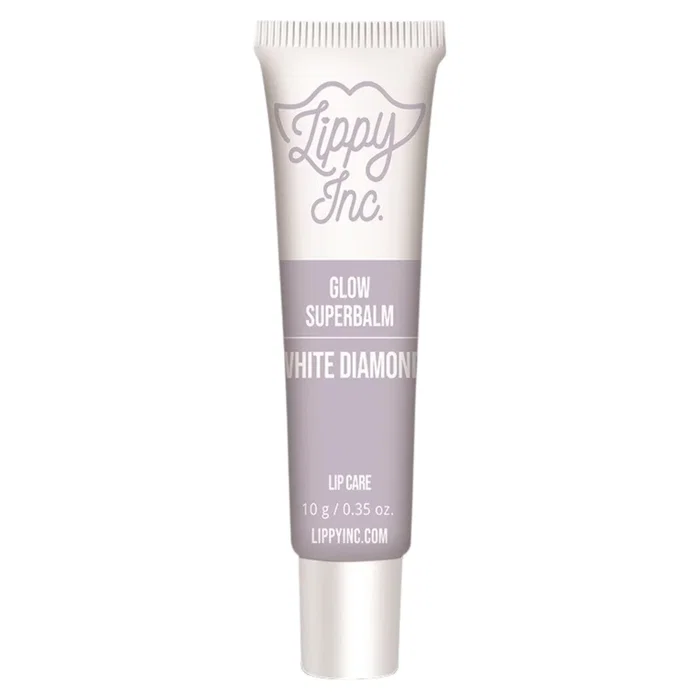 Lippy Inc. Glow Superbalm White Diamond Finition brillante 10 g Lippy Inc. Glow Superbalm White Diamond Finition brillante 10 g