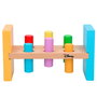 WOOMAX - Marteau - Baby Disney - Jeu de construction en bois - 8 pièces - 22 cm - Dès 12 mois