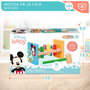 WOOMAX - Marteau - Baby Disney - Jeu de construction en bois - 8 pièces - 22 cm - Dès 12 mois