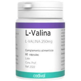 CODIVAL L-VALINA 250mg 60 capsules