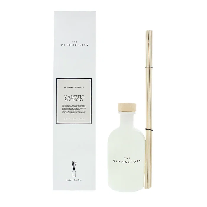 The Olphactory Majestic Symphony Diffuseur de parfum à roseaux 250 ml The Olphactory Majestic Symphony Diffuseur de parfum à roseaux 250 ml