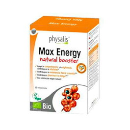 PHYSALIS Max Energy 30 comprimés bio – Complément énergétique naturel à base de plantes et caféine