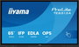 iiyama iiWare21E - Écran tactile Android 14 65" UHD 4K (3840x2160) IPS - 8 Go RAM / 128 Go - Toile blanche numérique et media player