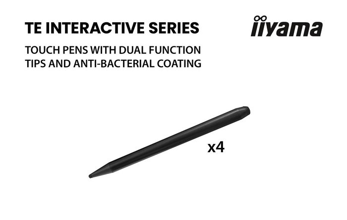 iiyama iiWare21E - Écran tactile Android 14 65" UHD 4K (3840x2160) IPS - 8 Go RAM / 128 Go - Toile blanche numérique et media player
