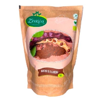 ZEALIA Harine de Caroube 500g Bio Vegan - Farine de Caroube Biologique - Sans Gluten ZEALIA Harine de Caroube 500g Bio Vegan - Farine de Caroube Biologique - Sans Gluten