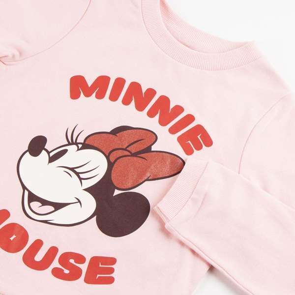 Cerdá - Vestido French Terry Minnie - Robe pour fille - Taille 5 ans - Rose