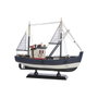 Home ESPRIT Barco Blanc Blue marine