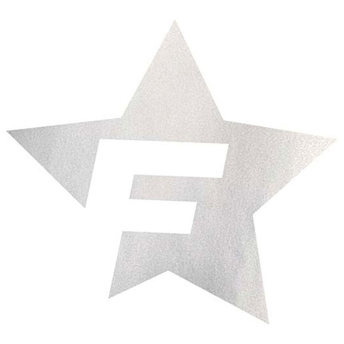 Foliatec Autocollant De Voiture Design F-Star Argent FO33974