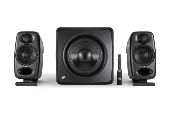 IKMULTIMED iLoud Sub - Caisson de basse de studio ultracompact avec Bluetooth