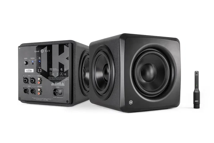IKMULTIMED iLoud Sub - Caisson de basse de studio ultracompact avec Bluetooth