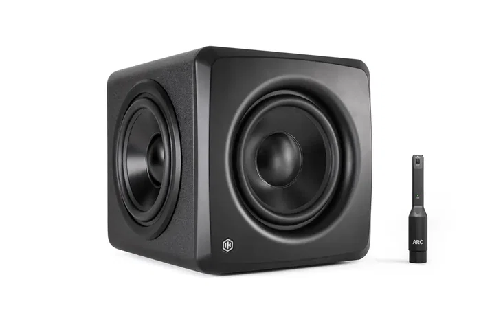 IKMULTIMED iLoud Sub - Caisson de basse de studio ultracompact avec Bluetooth