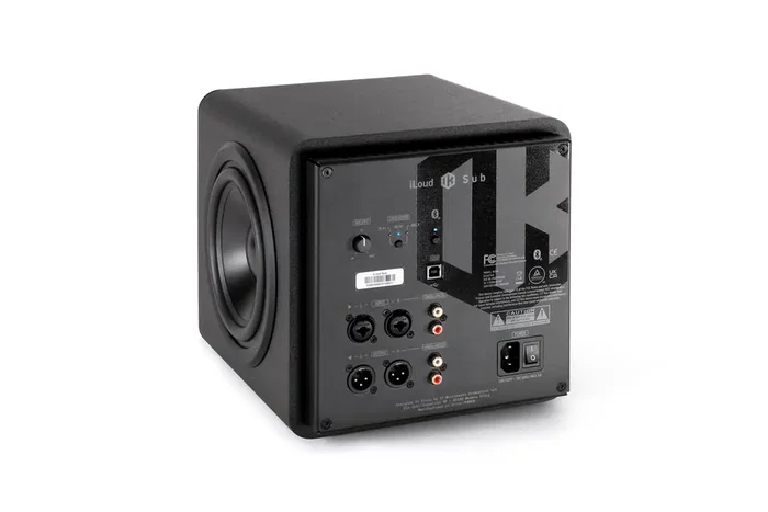 IKMULTIMED iLoud Sub - Caisson de basse de studio ultracompact avec Bluetooth