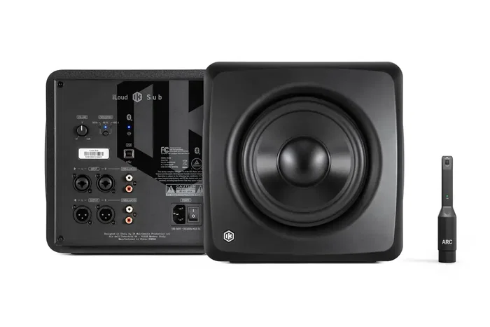 IKMULTIMED iLoud Sub - Caisson de basse de studio ultracompact avec Bluetooth