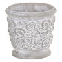 Cache-pot Gris Ciment 19 x 19 x 17,5 cm