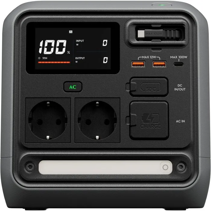 DJI Power 1000 Mini Station électrique portable 1 kWh Batterie LFP 1000 W