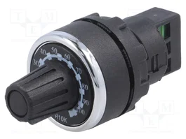 EMAS Potentiomètre Monotour 10kΩ 22mm IP65
