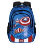 Karactermania Mochila Capitán América Run Plus FAN - Sac à dos 44x34x21 cm avec port USB, compartiments multiples et dos aéré