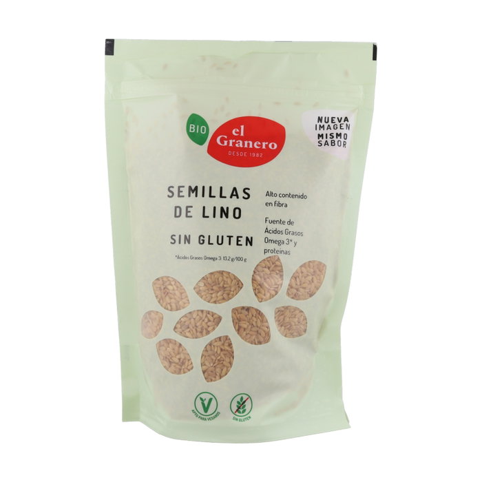 El Granero Integral Semillas de Lino Bio 500g El Granero Integral Semillas de Lino Bio 500g