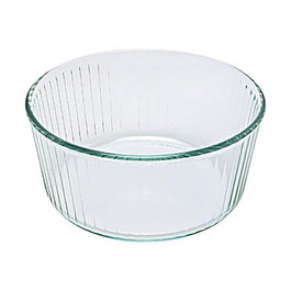 Pyrex 1450158 Moule à soufflé en verre borosilicate de 21 cm, résistant aux chocs thermiques (-40°C à +300°C), Garantie 10 ans