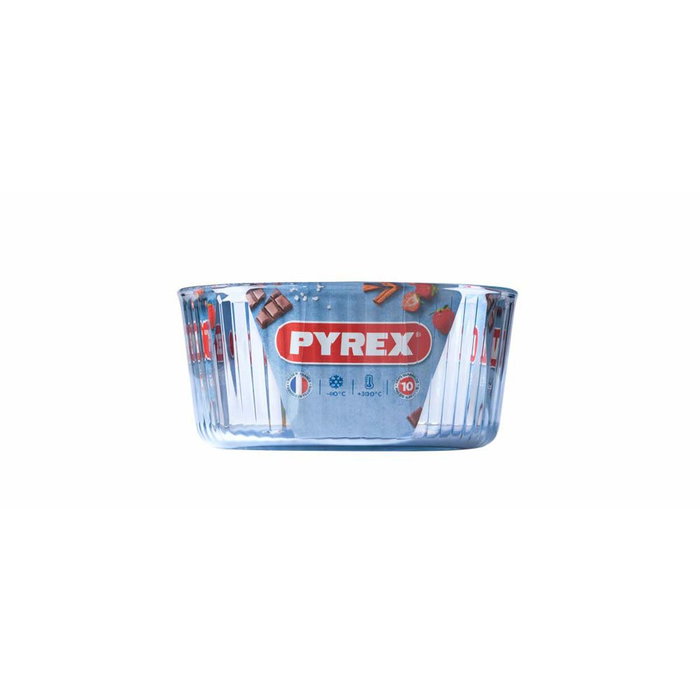 Pyrex Moule à soufflé en verre borosilicate 21 cm