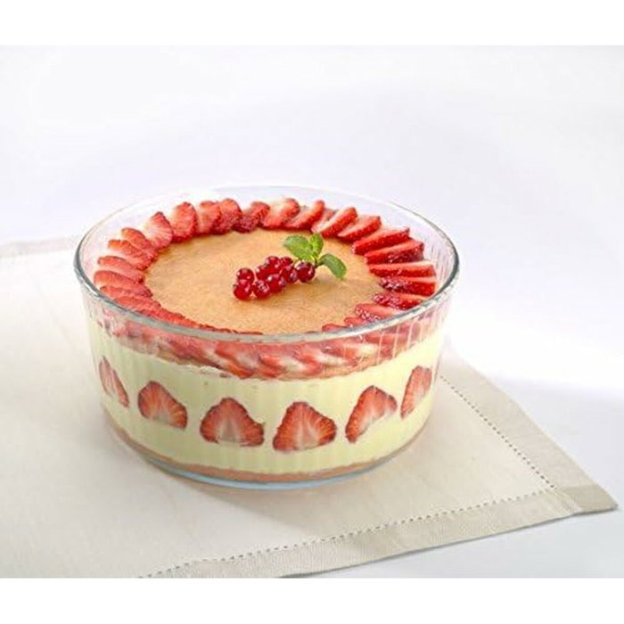 Pyrex Moule à soufflé en verre borosilicate 21 cm