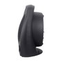 Edm Radiateur soufflant compact 1000-2000 W noir 21 x 12,5 x 27 cm avec protection surchauffe