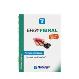 NUTERGIA ERGYFIBRAL 12 tablettes à mâcher