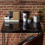Home Deco Factory Escritorio Mapamundi Negro