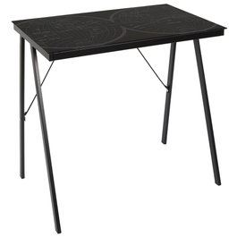 Home Deco Factory Escritorio Mapamundi Negro