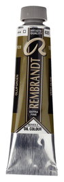 Rembrandt Peinture à l'huile Vert Olive 620, 40 ml