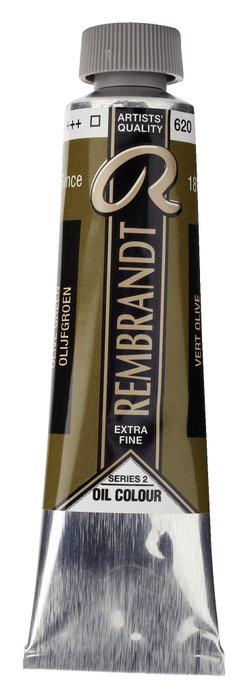 Rembrandt Peinture à l'huile Vert Olive 620, 40 ml Rembrandt Peinture à l'huile Vert Olive 620, 40 ml