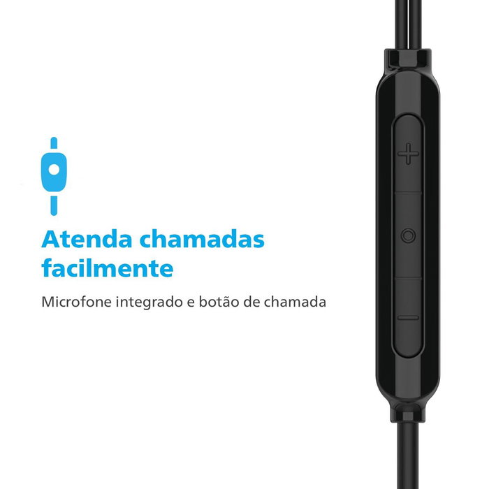 Casque Philips TAE2146BK Noir