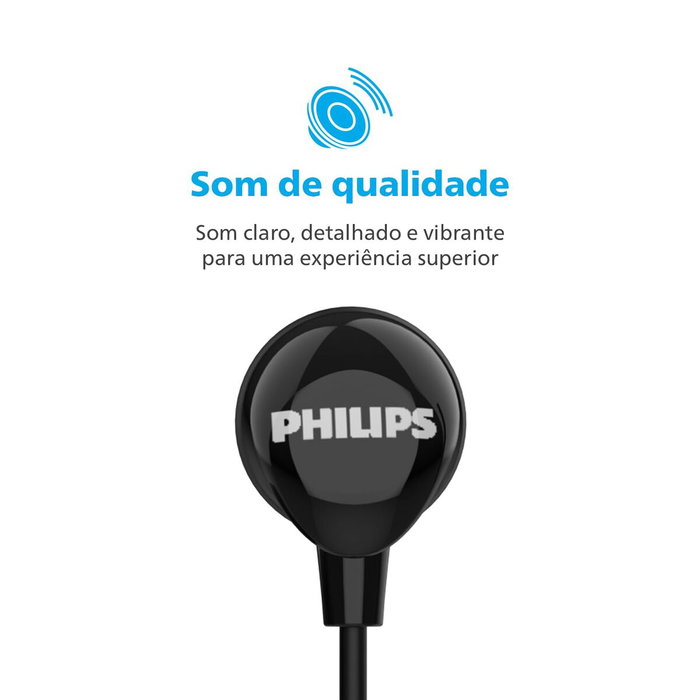 Casque Philips TAE2146BK Noir