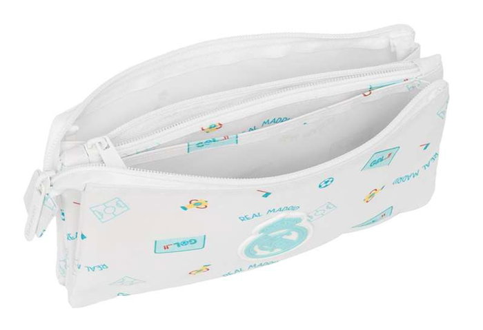 Safta Portatodo Triple - Organisateur de bureau en plastique - 22 x 12 x 3 cm - À partir de 3 ans