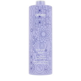 Amika BUST YOUR BRASS Shampoing réparateur pour cheveux blonds 1000 ml