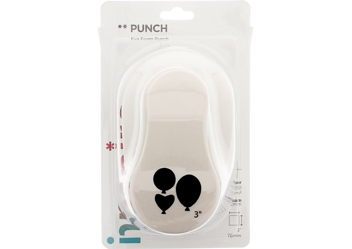 Innspiro Troqueladora de figures Eva Foam Punch ballons 76mm