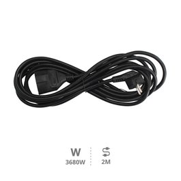 GSC Evolution Prolongador sucko (3x1.5mm) 2M Negro