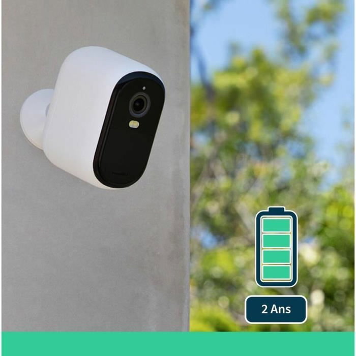 Arlo Pack de 2 Caméras FHD XL Essential2 Blanc