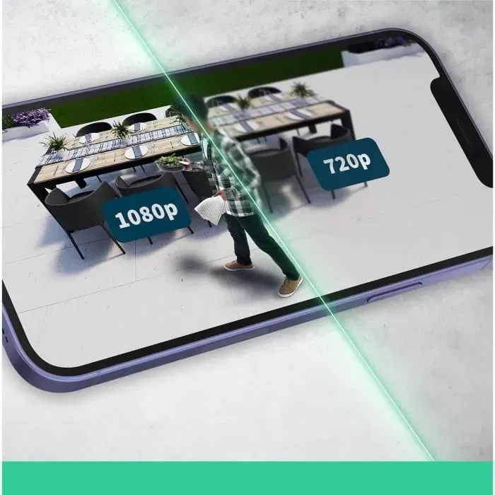 Arlo Essential 2 FHD XL - Pack de 2 caméras de sécurité extérieures sans fil avec batterie et vision nocturne