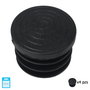 MAURER Embout de protection rond intérieur noir 32mm, 4 pièces