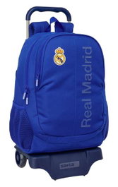 Safta Cartable Real Madrid C.F. Bleu avec Chariot Amovible